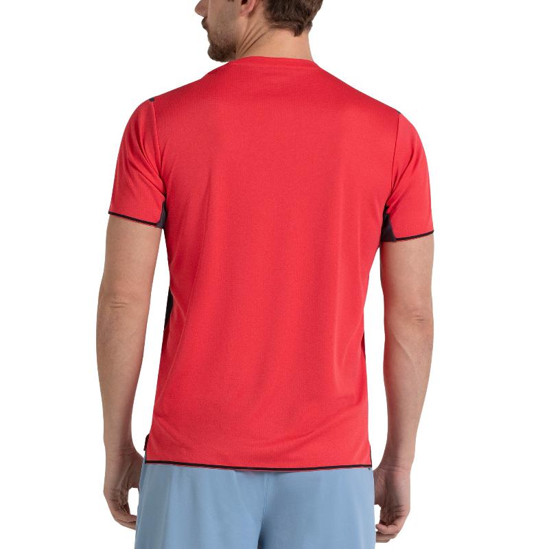 Camiseta Bullpadel Mensa Rojo Vigore