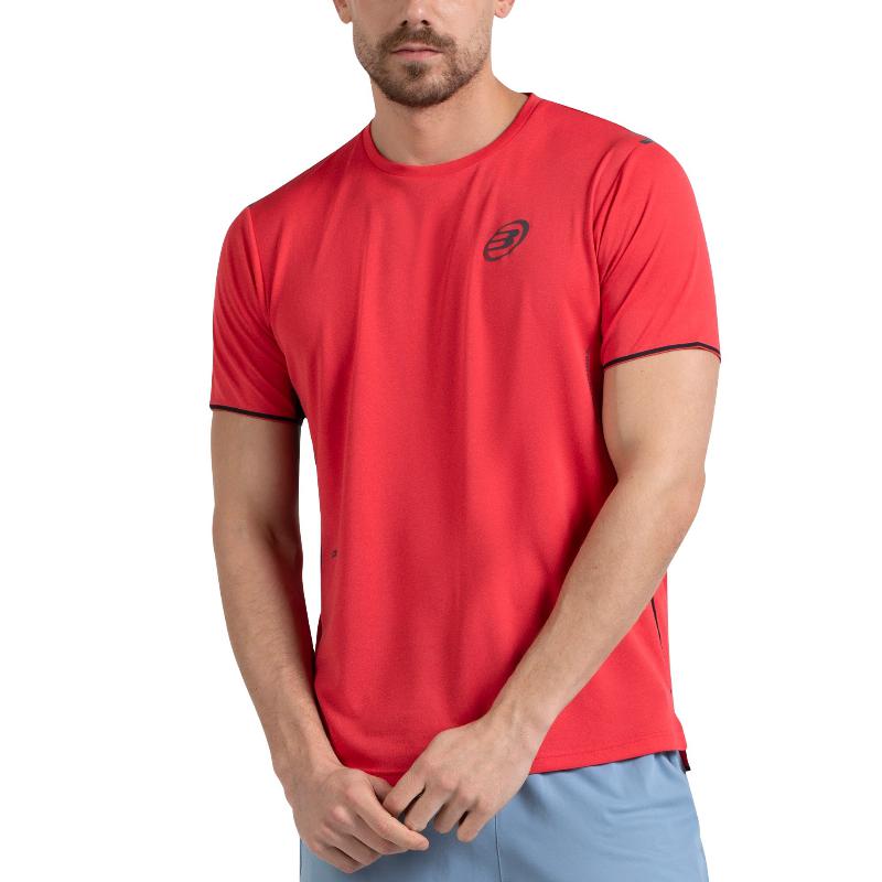 Camiseta Bullpadel Mensa Rojo Vigore
