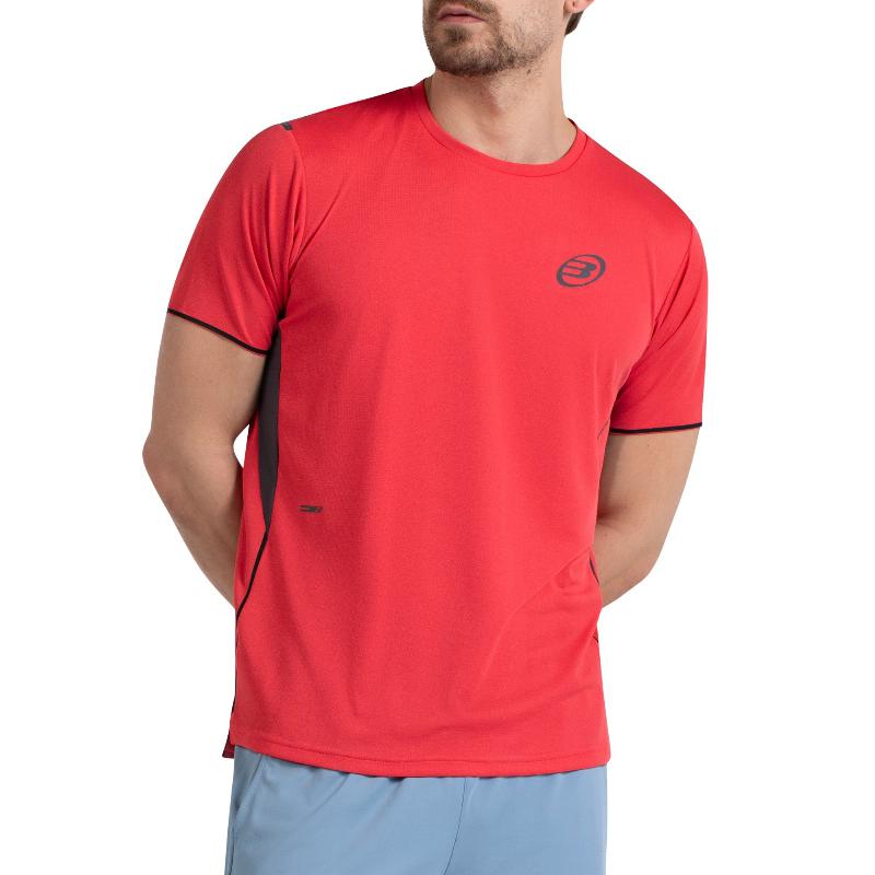 Camiseta Bullpadel Mensa Rojo Vigore