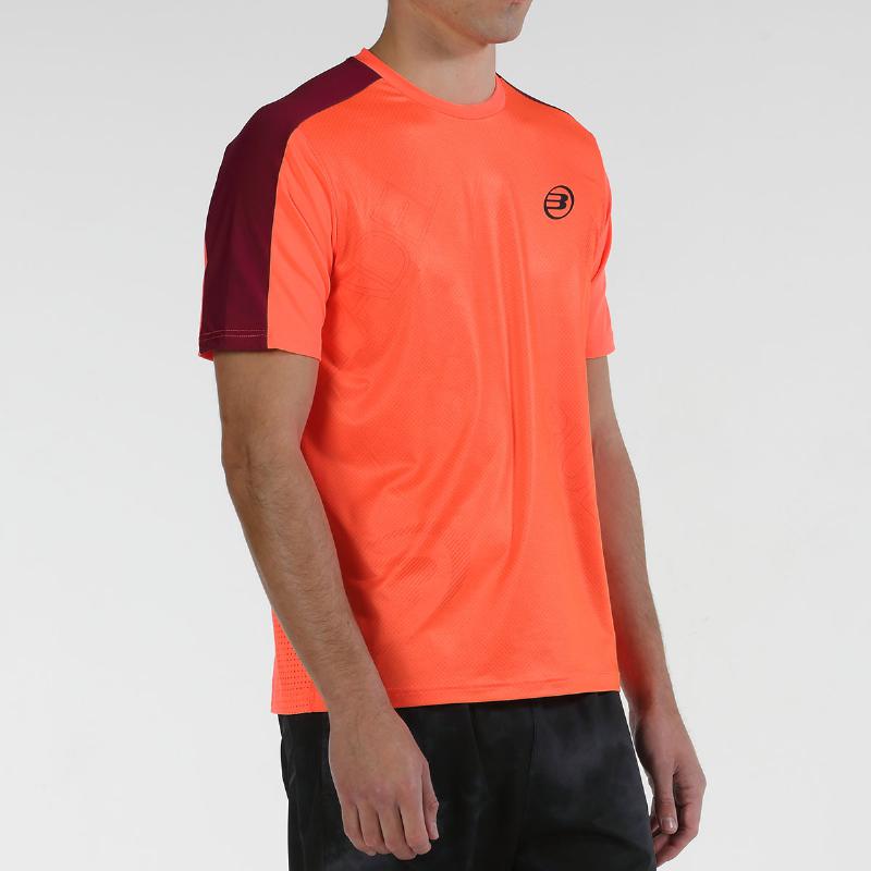 Bullpadel T -Shirt Halbkorallenfluor