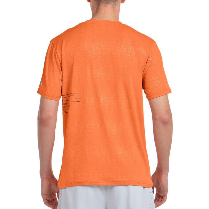 Camiseta Bullpadel Mofero Papaya