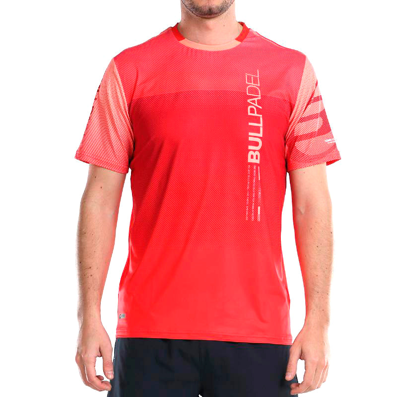 Camiseta Bullpadel Nauru Cereza