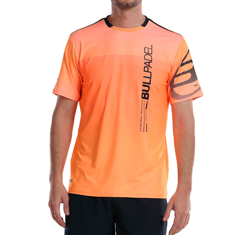 Camiseta Bullpadel Nauru Naranja