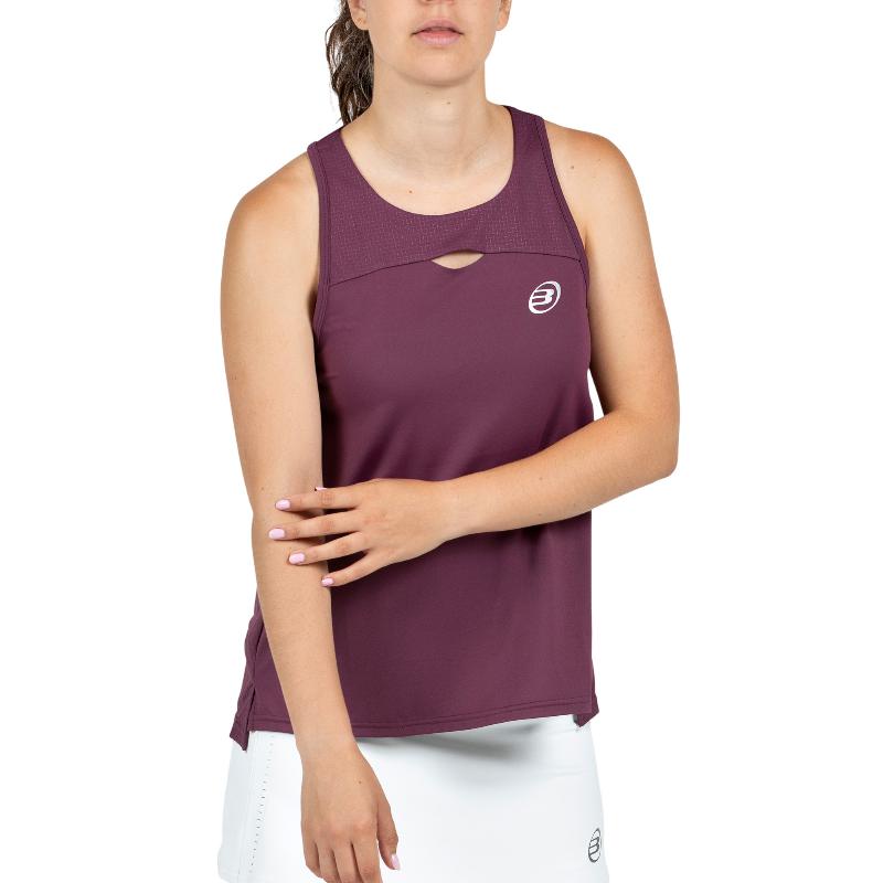 Camiseta Bullpadel Olene Ciruela