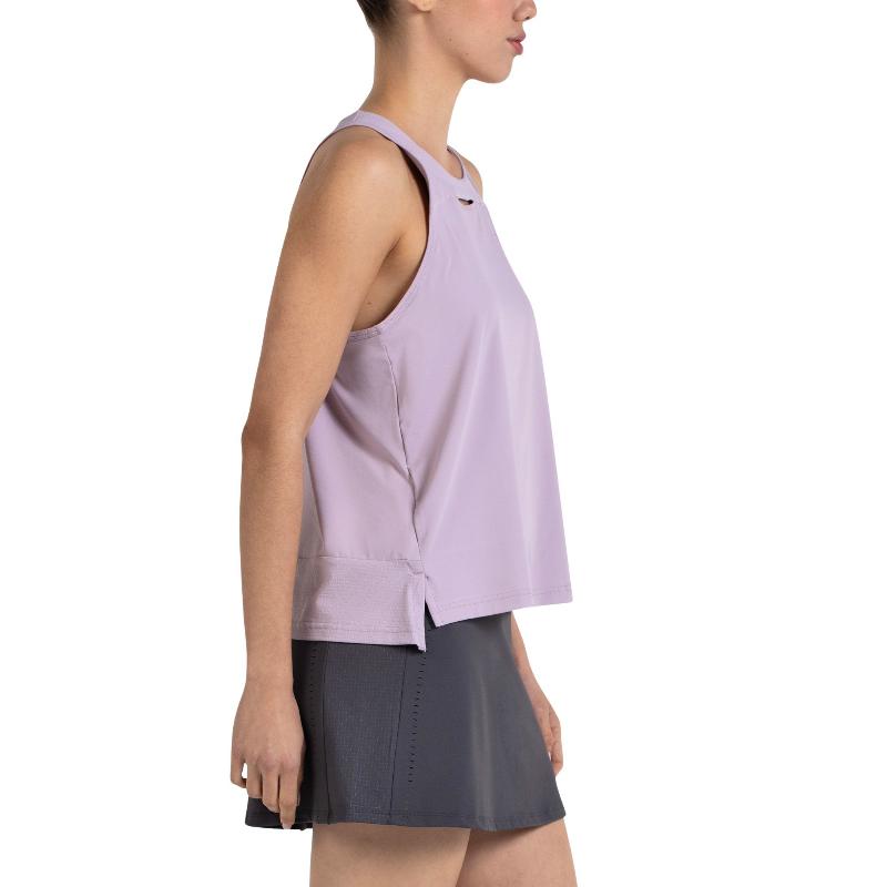 Camiseta Bullpadel Olene Rosa Sombra