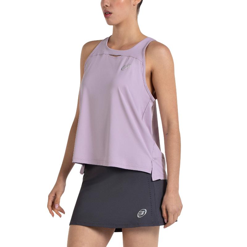 Camiseta Bullpadel Olene Rosa Sombra