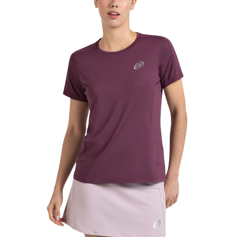 Camiseta Bullpadel Omur Ciruela