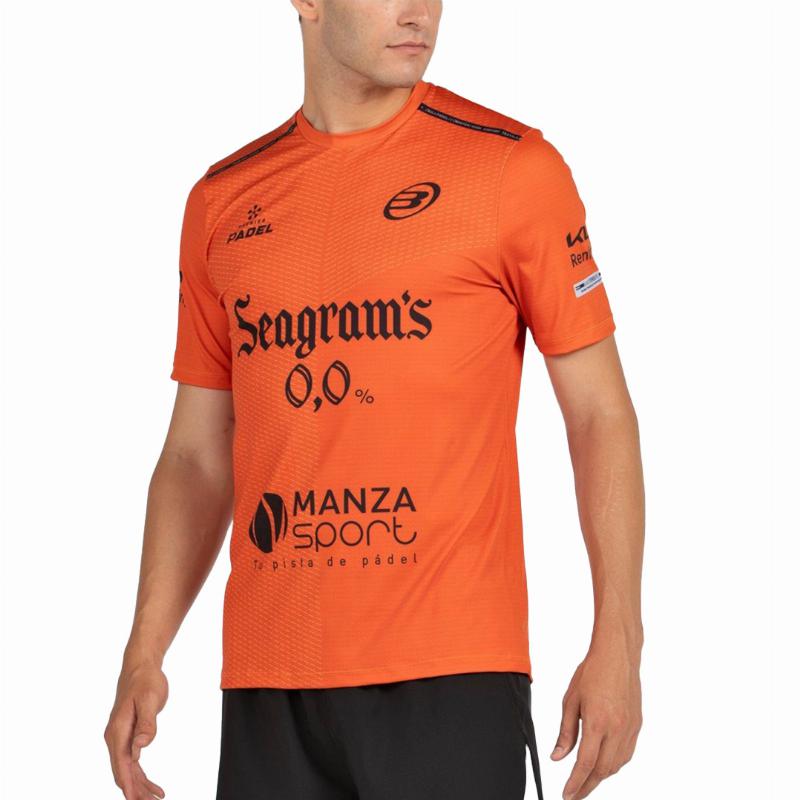 Camiseta Bullpadel Paquito Navarro Premier Padel Mesia Arcilla