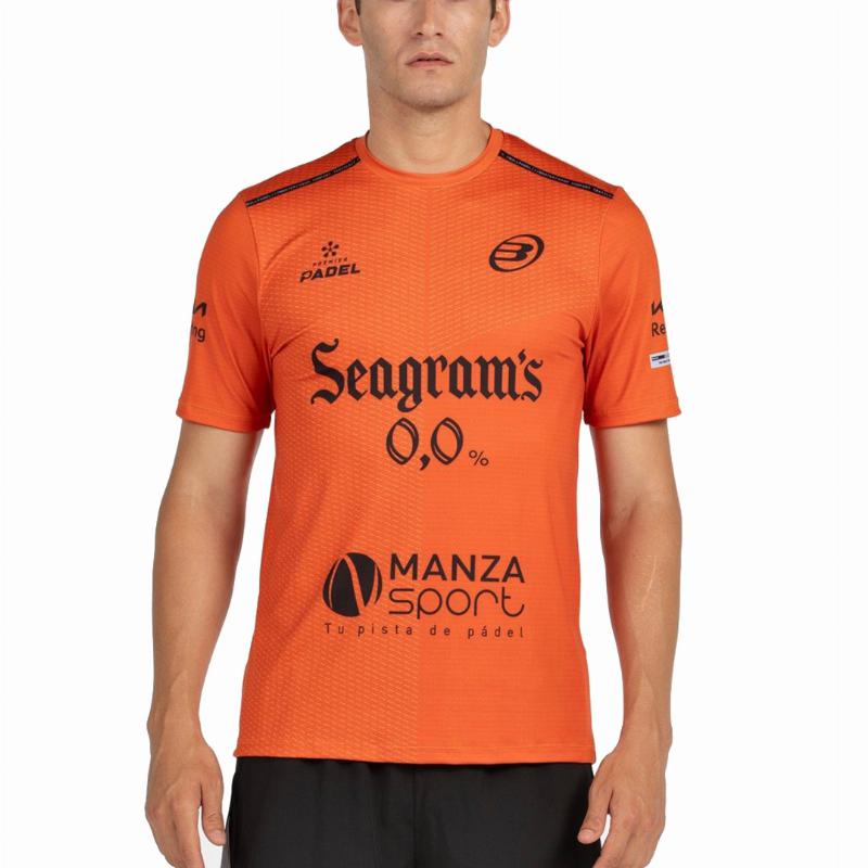 Camiseta Bullpadel Paquito Navarro Premier Padel Mesia Arcilla