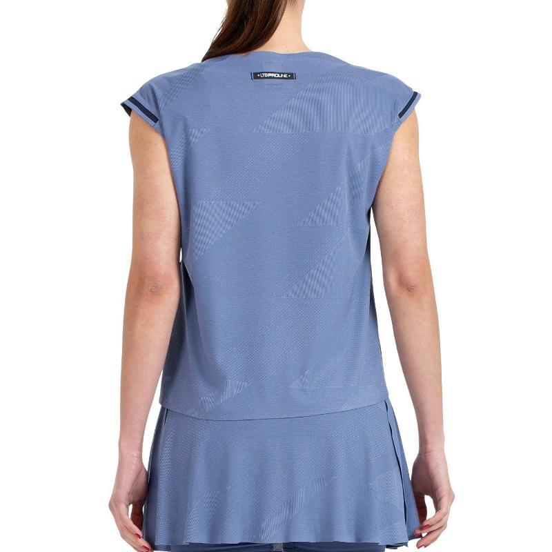 Camiseta Bullpadel Pinatar Azul Atomico Vigore