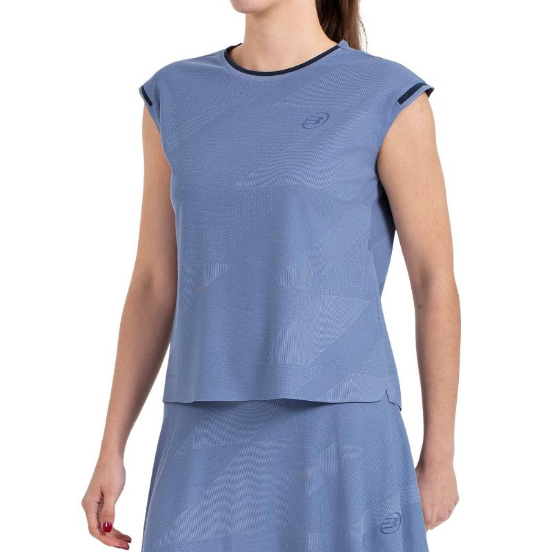 Camiseta Bullpadel Pinatar Azul Atomico Vigore