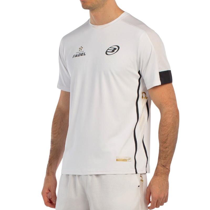 Camiseta Bullpadel Premier Padel Borni Blanco