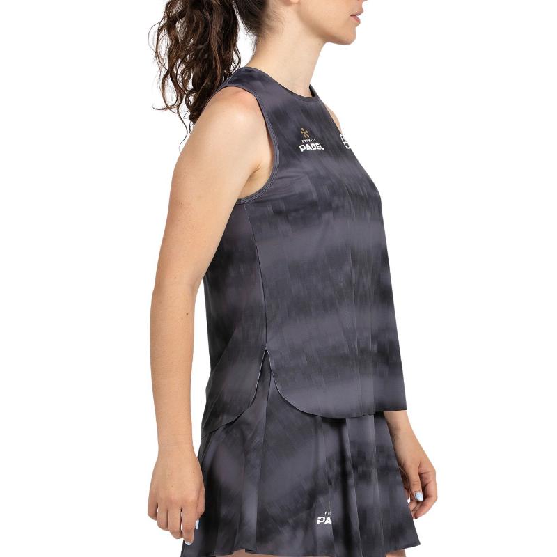 Camiseta Bullpadel Premier Padel Parnav Negro