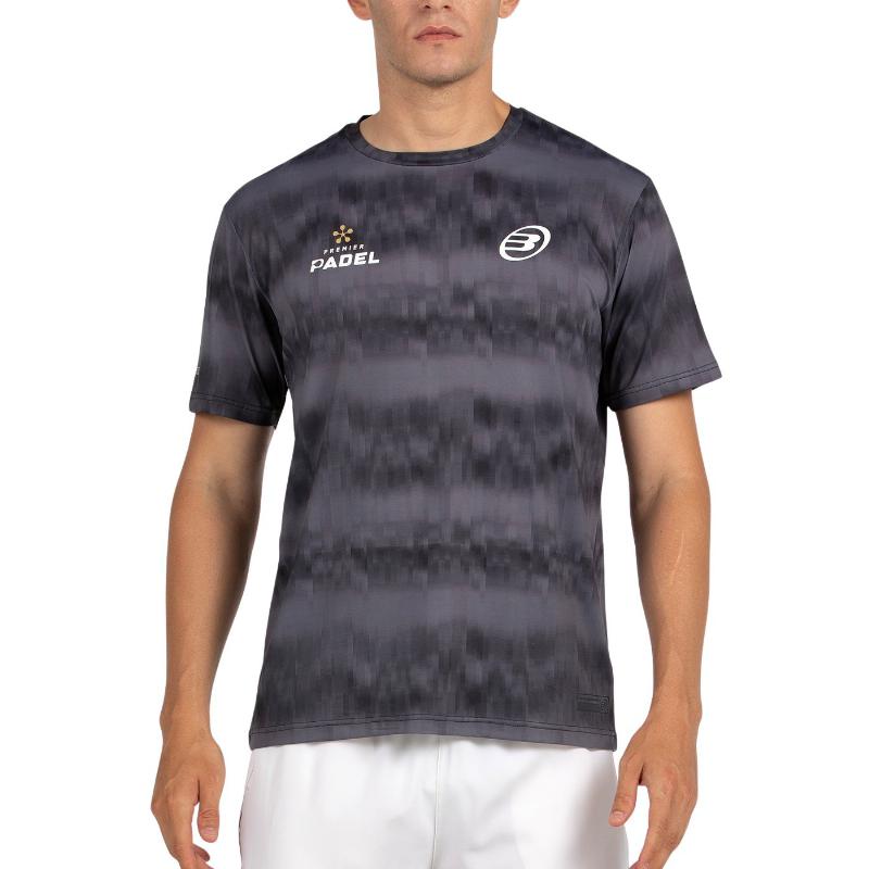 Camiseta Bullpadel Premier Padel Pasco Negro