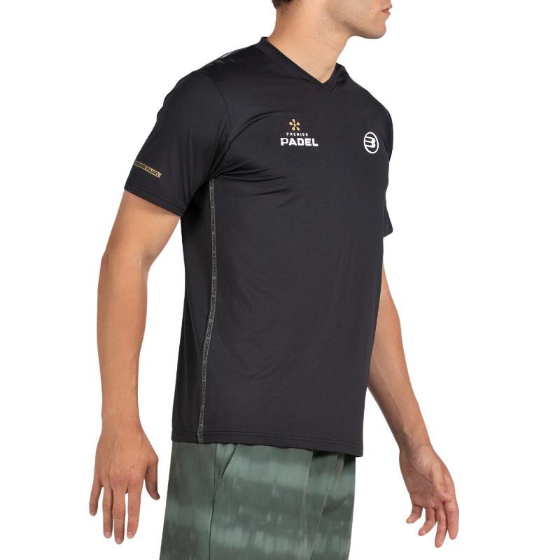 Camiseta Bullpadel Premier Padel Perico Negro