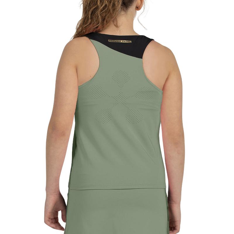 Camiseta Bullpadel Premier Padel Pirac Kaki Junior