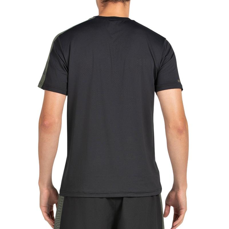 Camiseta Bullpadel Premier Padel Pocate Negro