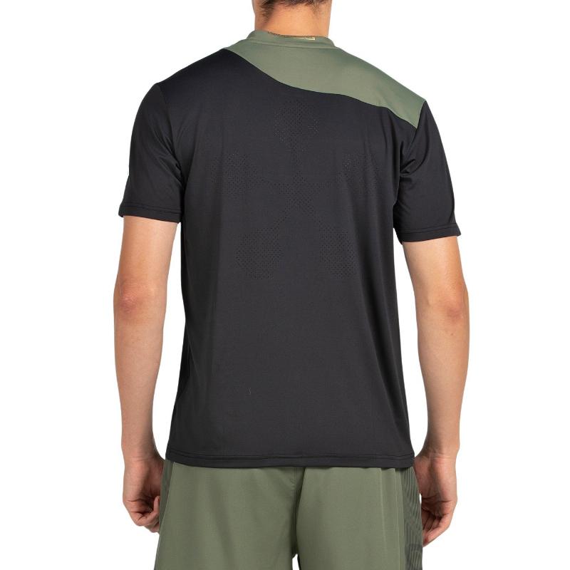 Camiseta Bullpadel Premier Padel Puyo Negro