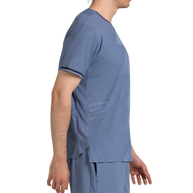 Camiseta Bullpadel Prior Azul Atomico Vigore