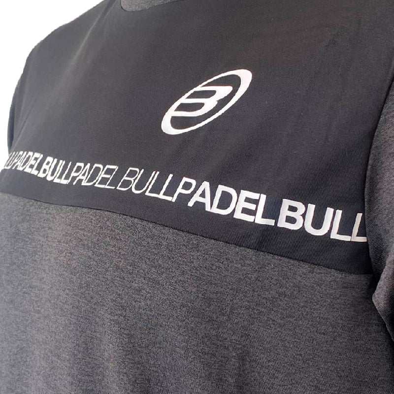 Bullpadel Rebel Anthracite Bicolor T-shirt