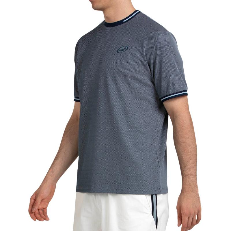 Camiseta Bullpadel Torreme Azul Marino Bicolor