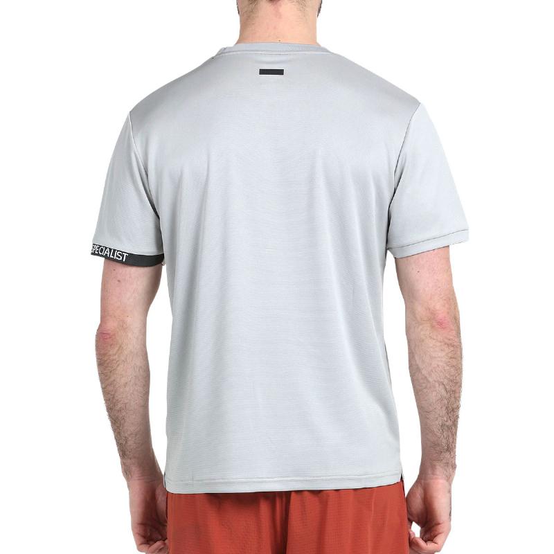 Bullpadel Useme T-shirt Pearl Grey Two-tone