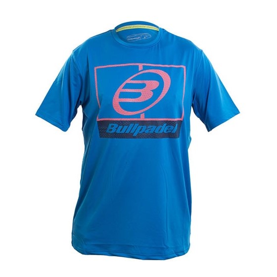 Bullpadel vomano blu reale t -hirt