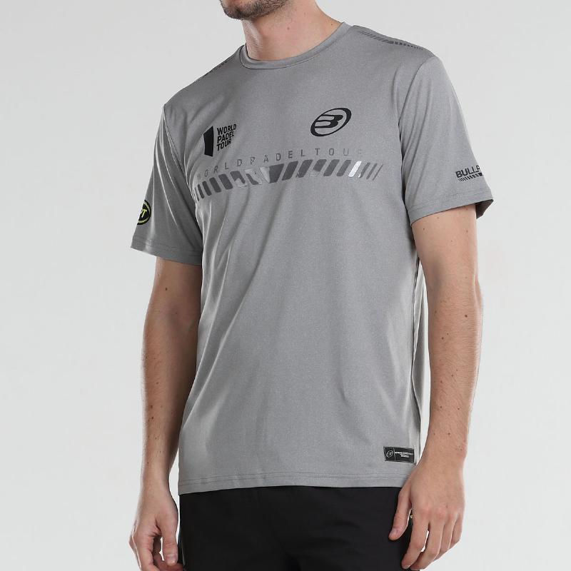 Camiseta Bullpadel WPT Ligio Gris Medio Vigore