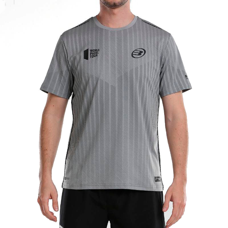 Camiseta Bullpadel WPT Limbo Gris Medio Vigore