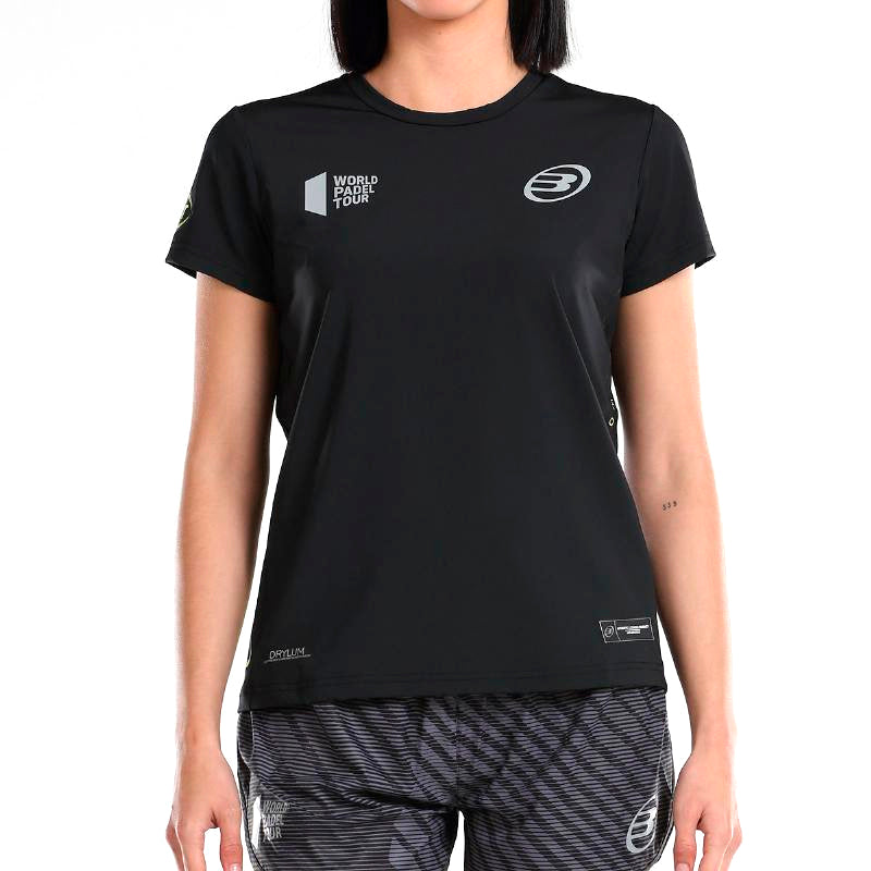 Camiseta Bullpadel WPT Llama Negro
