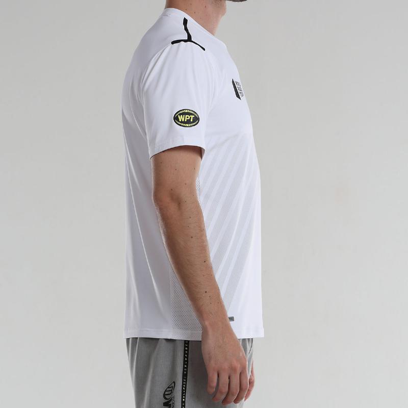 Camiseta Bullpadel WPT Logro Blanco