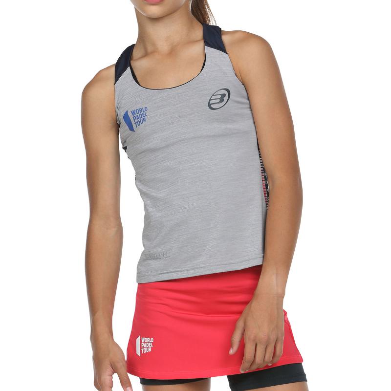 Bullpadel wpt ravolta grigio mezzo vigore junior t -shirt