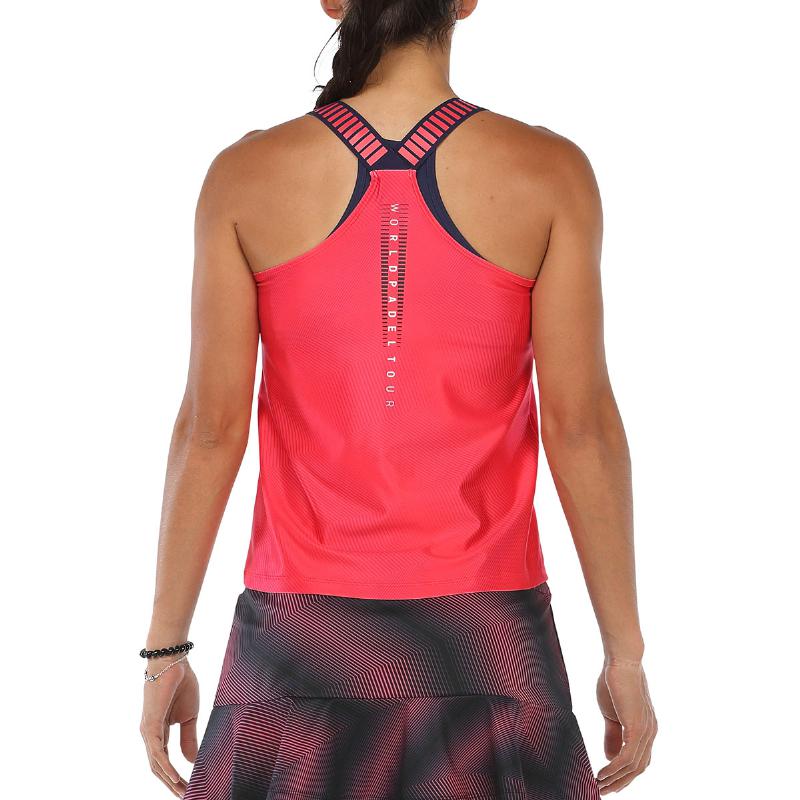 Bullpadel Wpt t -Shirt Revenga Carmesi Fluor