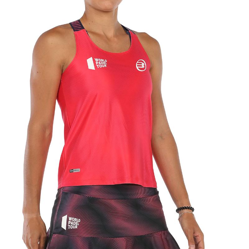 Bullpadel Wpt t -Shirt Revenga Carmesi Fluor