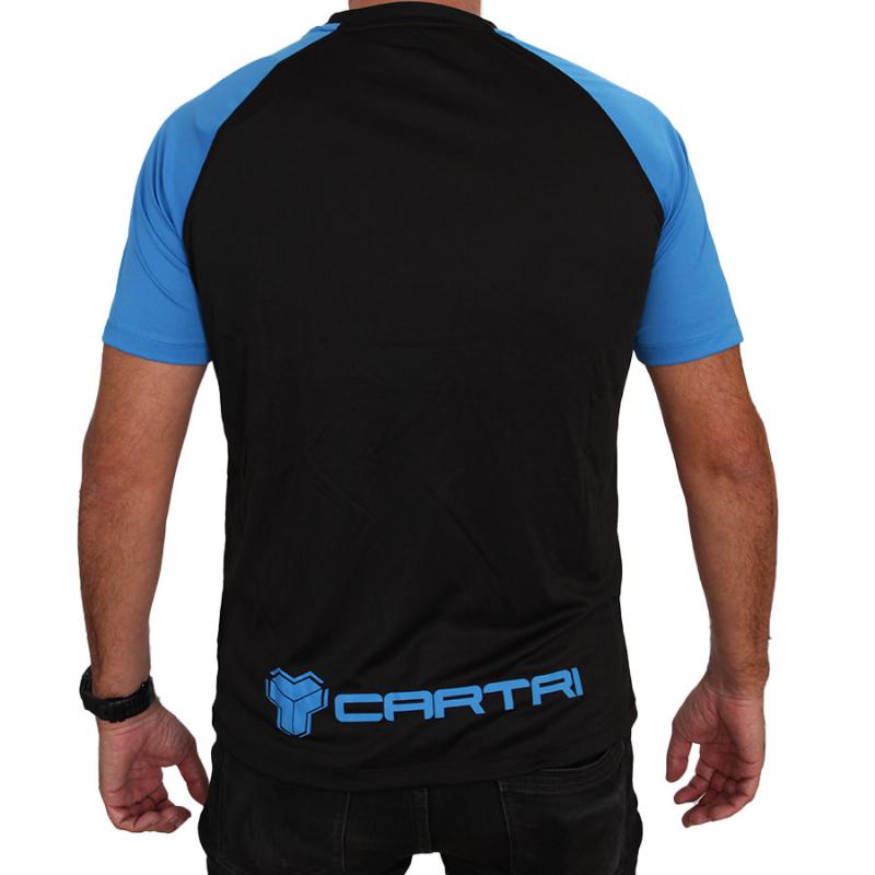 Cartri Match T-shirt Black Blue