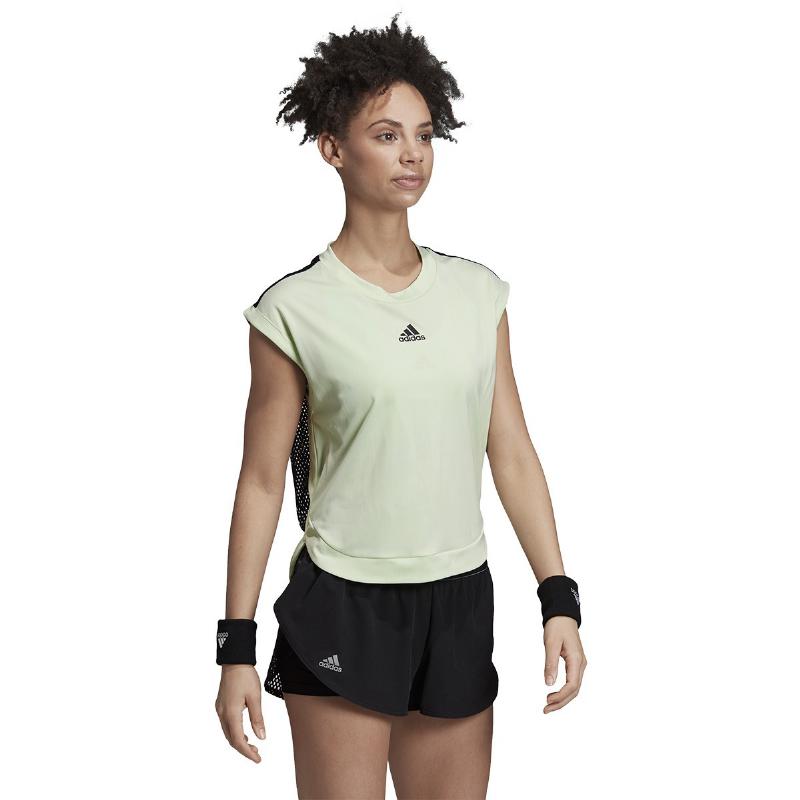 Camiseta con Top Adidas New York Verde Negro