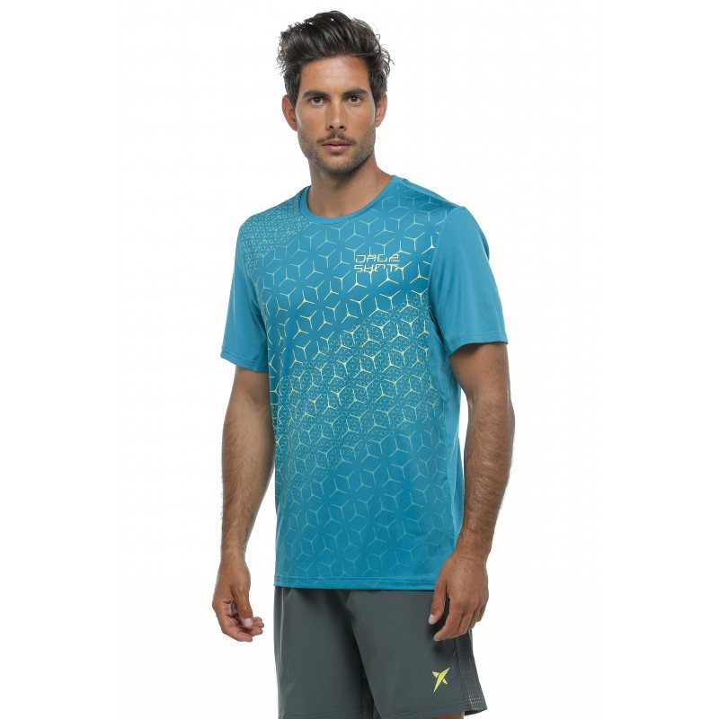 Drop Shot Drac Stampa Green T -Shirt