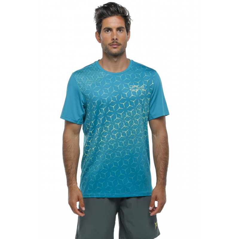 Drop Shot Drac Stampa Green T -Shirt