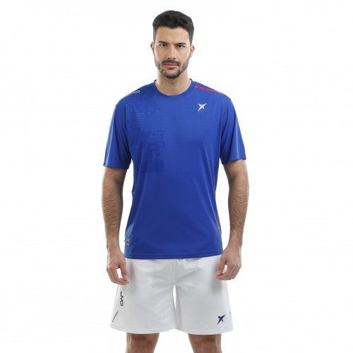 Camiseta Drop Shot JMD Heritage Azul