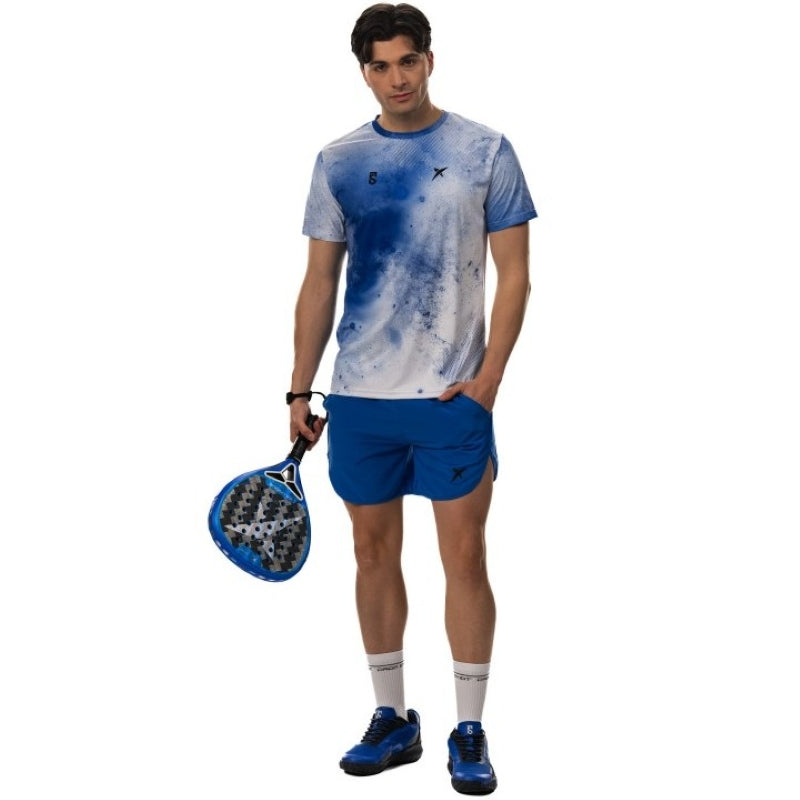 Camiseta Drop Shot Jon Sanz Aker Print Azul