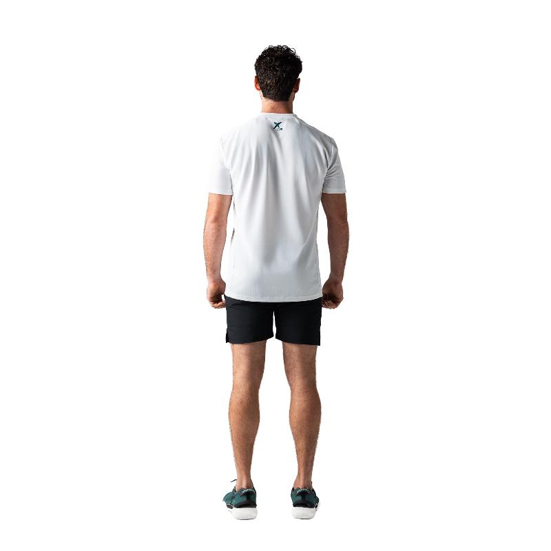 Camiseta Drop Shot Jon Sanz Performance Blanco