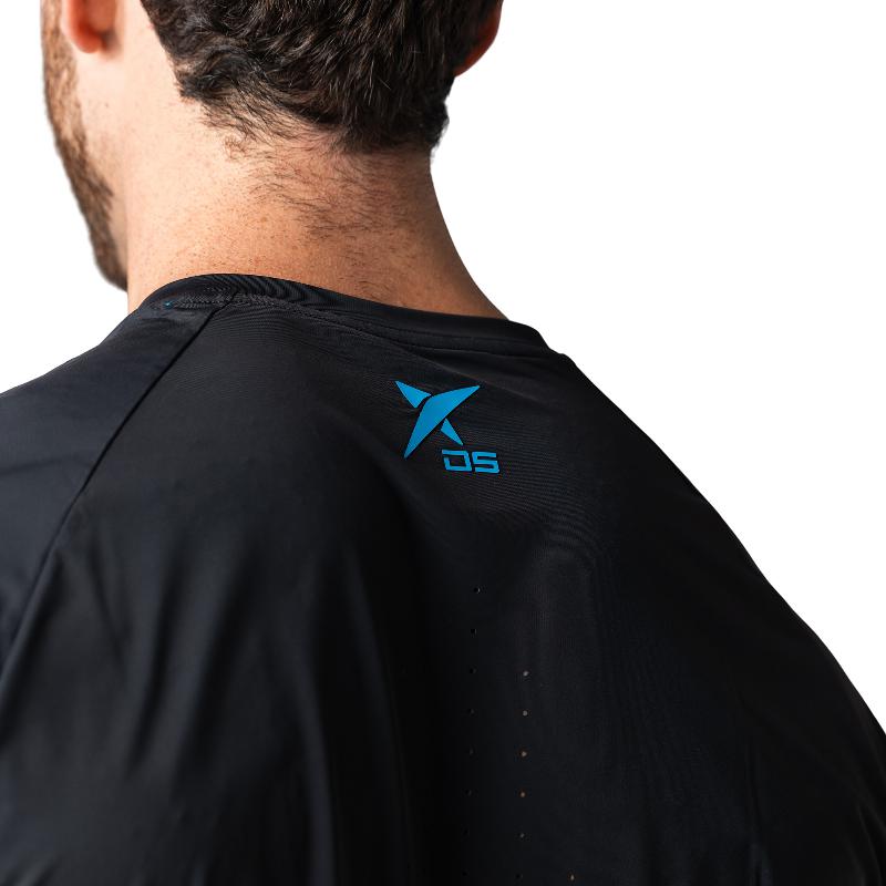 T-shirt Drop Shot Lucas Campagnolo Performance Nera