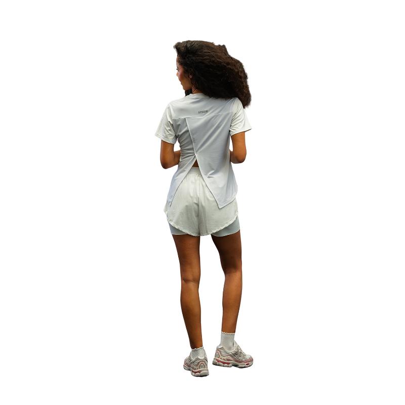 Camiseta Drybreak Drypadel Blanco Mujer