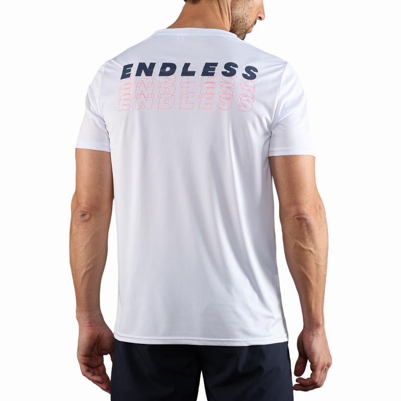 Camiseta Endless Ace Rush Blanco