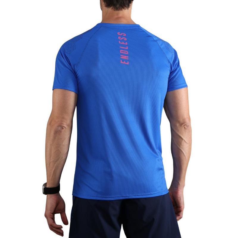 Camiseta Endless Feisty Hexagon Royal