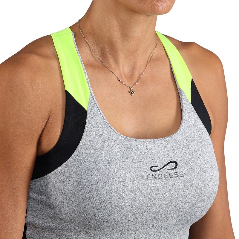 Camiseta Endless Grace Gris Chine