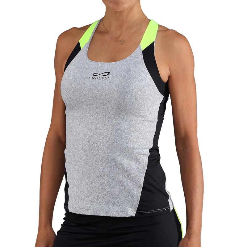 Camiseta Endless Grace Gris Chine