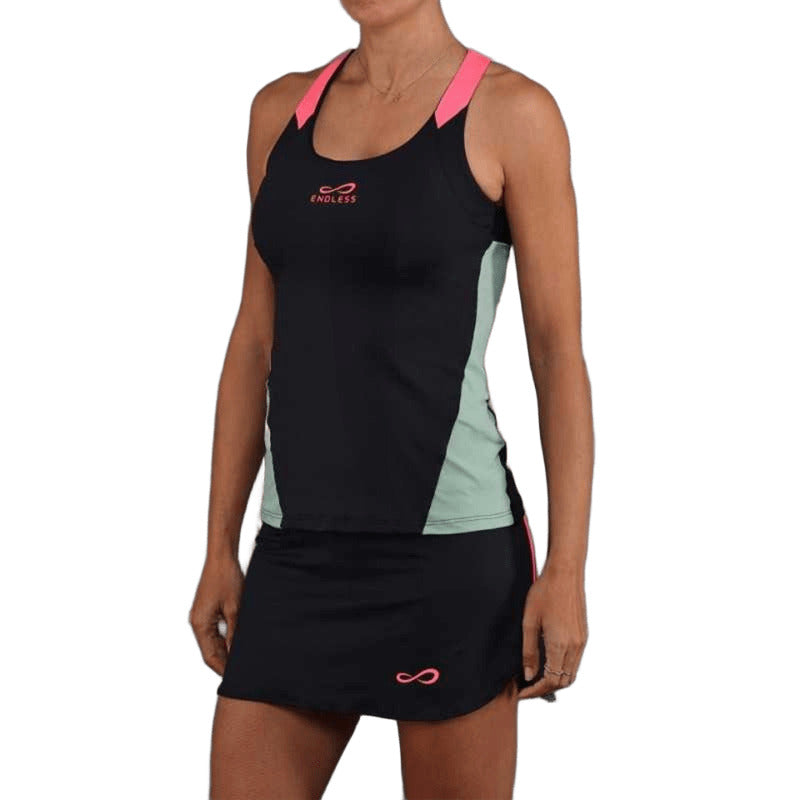 Camiseta Endless Grace Negro Verde Forest