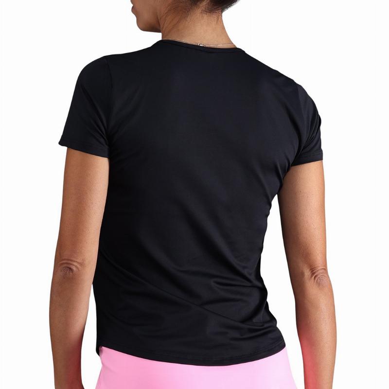 T-shirt Endless Indy Nero Rosa