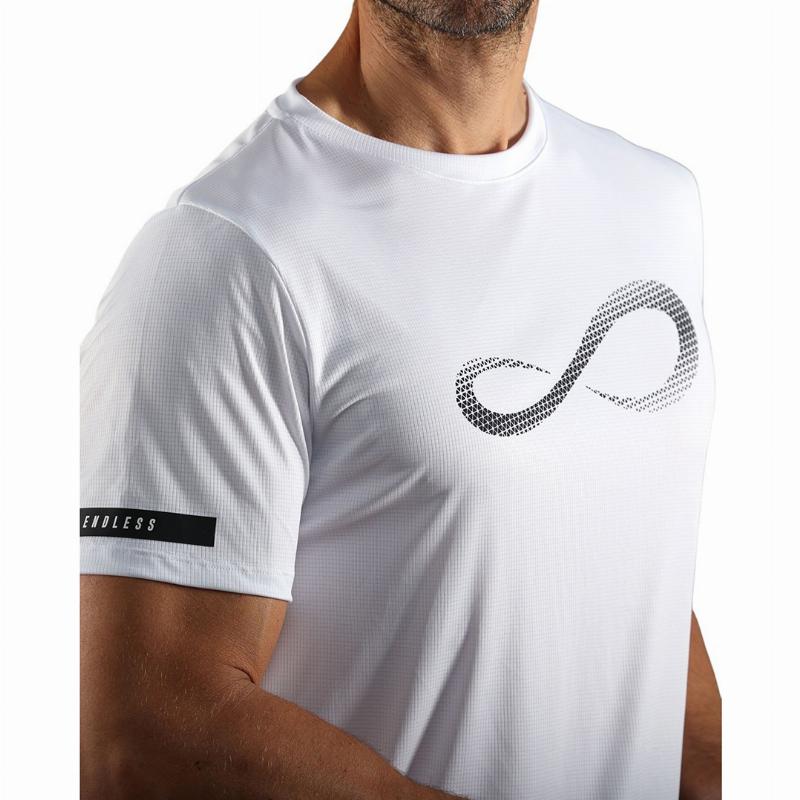 Endless Unlimited Diamond II T-Shirt Weiß Schwarz